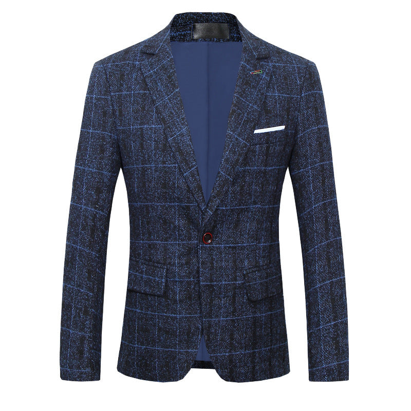 Howard – Costume Homme Ajusté à Motif Classique à Carreaux