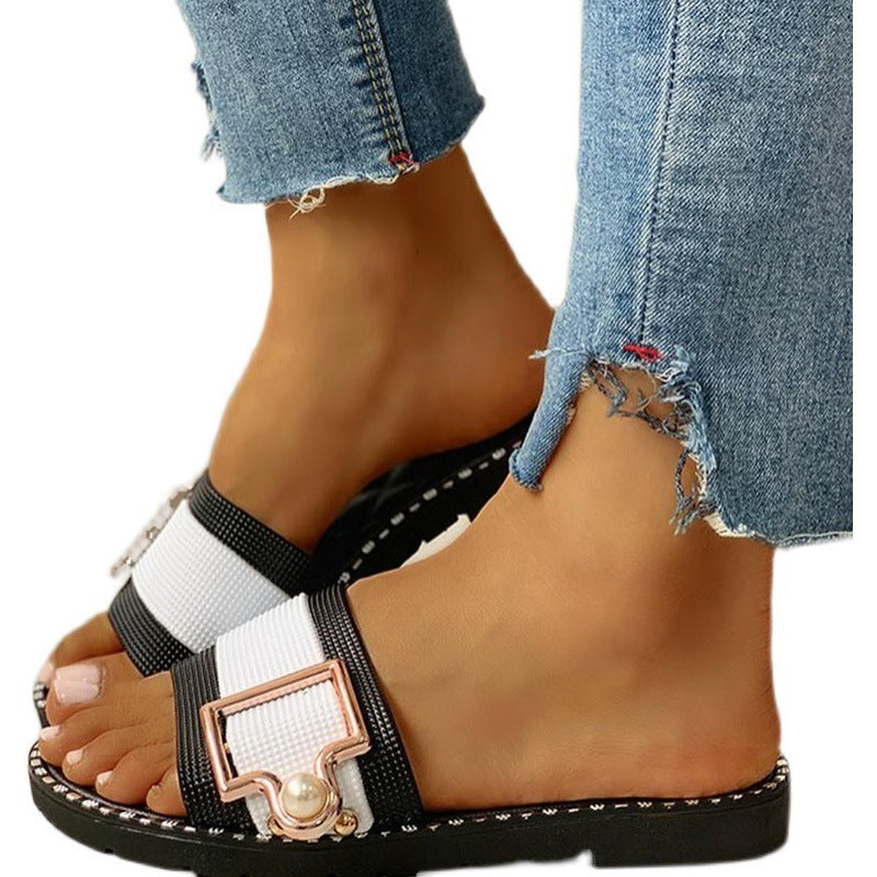 Rebecca – Sandales Plates de Plein Air pour Femme