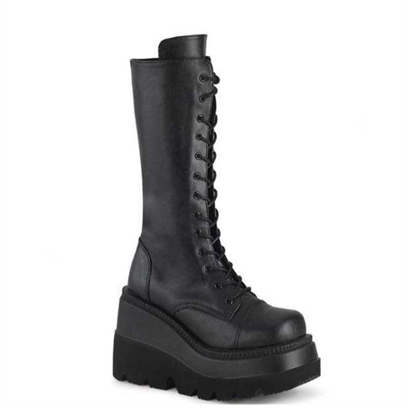 Michelle – Bottes à plateforme avec semelle épaisse pour femmes dans le nouveau style automnal