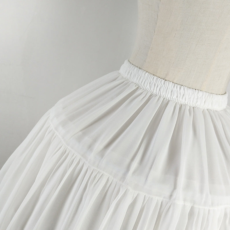 Michelle – Jupon Lolita Ajustable à Motif Chevron