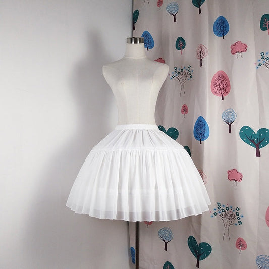 Michelle – Jupon Lolita Ajustable à Motif Chevron