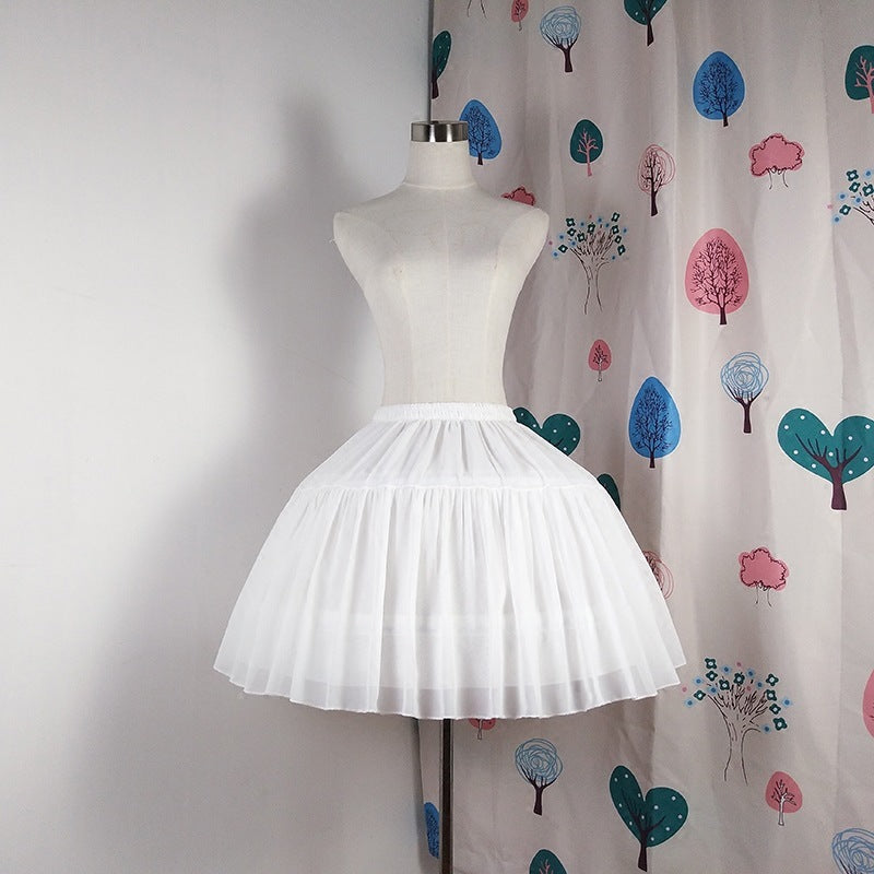 Michelle – Jupon Lolita Ajustable à Motif Chevron