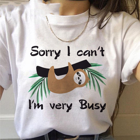 Michelle – T-Shirts Imprimés Kawaii pour Femmes