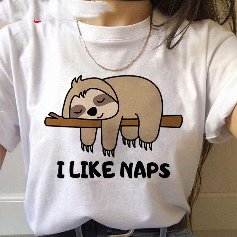Michelle – T-Shirts Imprimés Kawaii pour Femmes