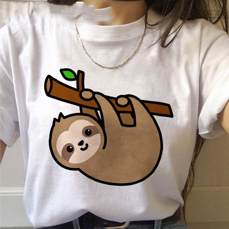 Michelle – T-Shirts Imprimés Kawaii pour Femmes
