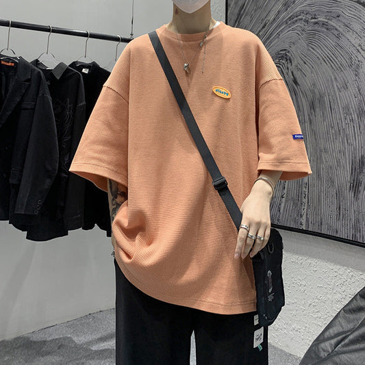 Jonathan – T-shirt ample japonais à manches 5 et col rond