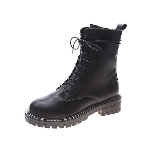 Emily – Bottes de Neige en Cuir Végan pour Femmes avec Laine et Semelle Antidérapante