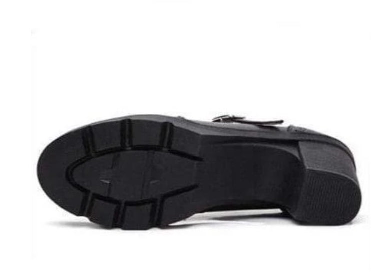 Shannon – Escarpins Mary Jane Rétro en Cuir Vegan
