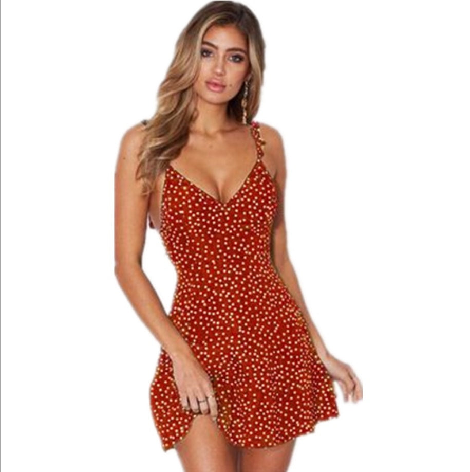 Faith – Robe de Plage à Pois pour Femme