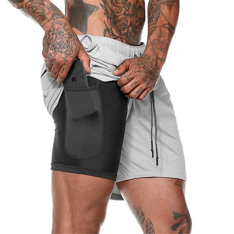 Garry – Kompressionsshorts mit Taschen