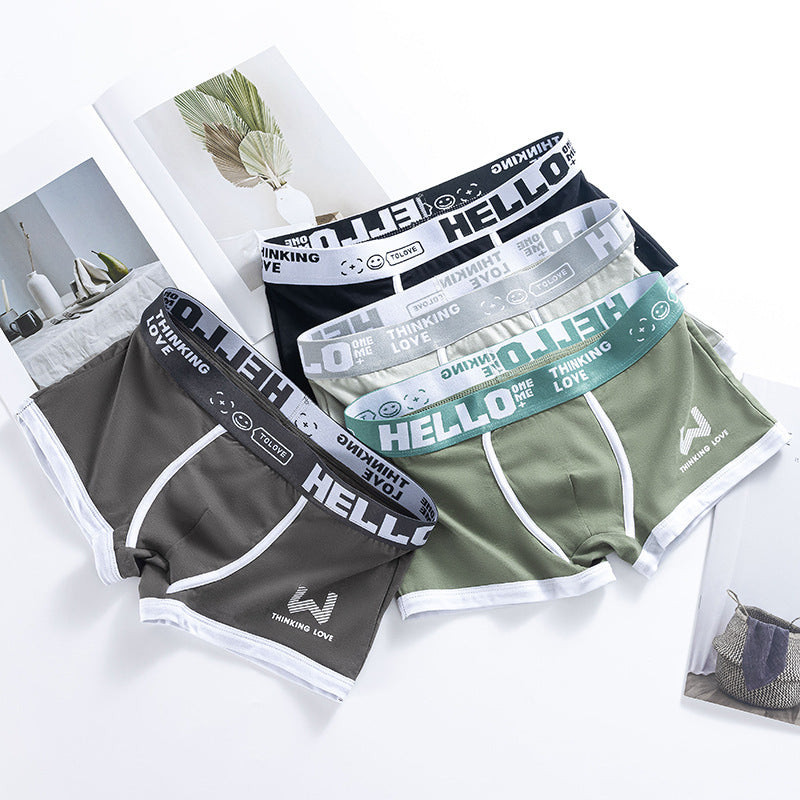 Roy – Boxers pour Hommes Respirants avec Couleur Contrastée