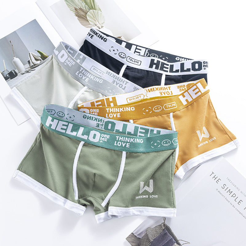 Roy – Boxers pour Hommes Respirants avec Couleur Contrastée
