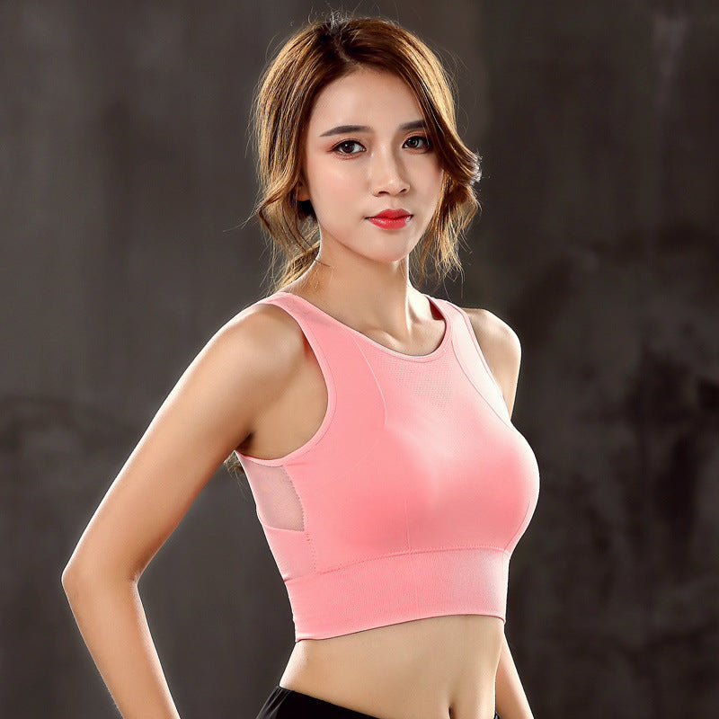 Megan – Soutien-gorge de sport en maille respirante pour femmes