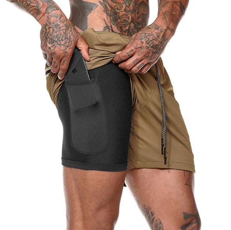 Garry – Kompressionsshorts mit Taschen