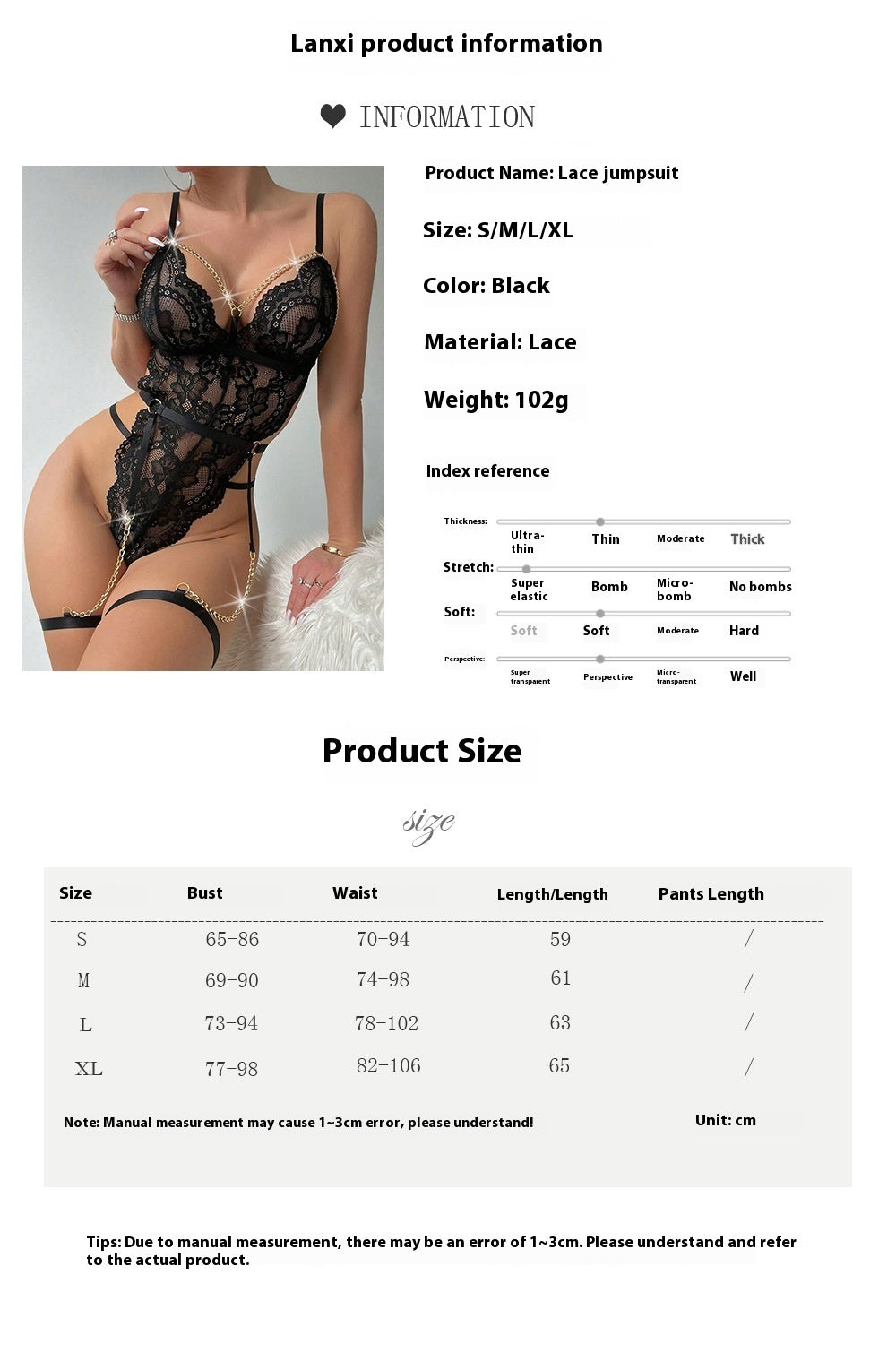 Clara – Ensemble Séduisant de Lingerie en Dentelle