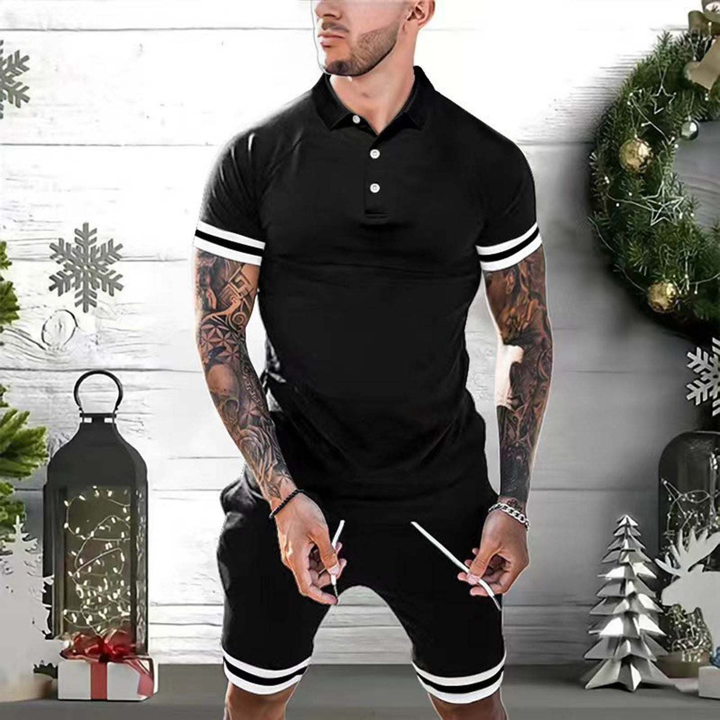 Dale – Ensemble de survêtement d'été pour homme en 2 pièces