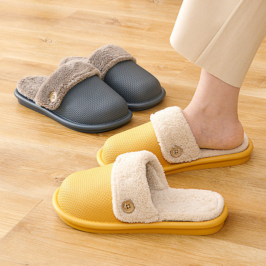 Matt – Chaussons Antidérapants Chauds en EVA Imperméable pour Hommes