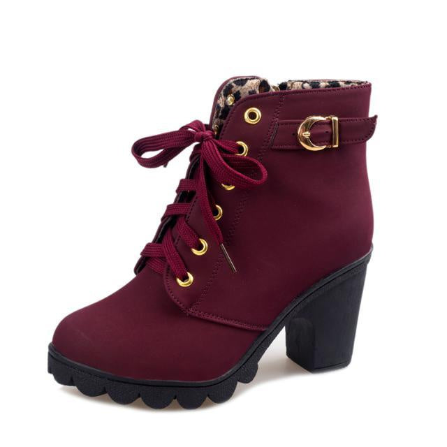 Matthew – Bottines croisées avec Martin Boots