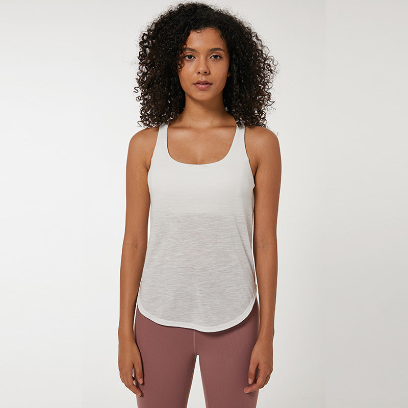 Megan – Débardeur Fitness Yoga en Nylon
