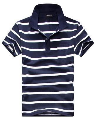 Stuart – Polo à rayures pour hommes