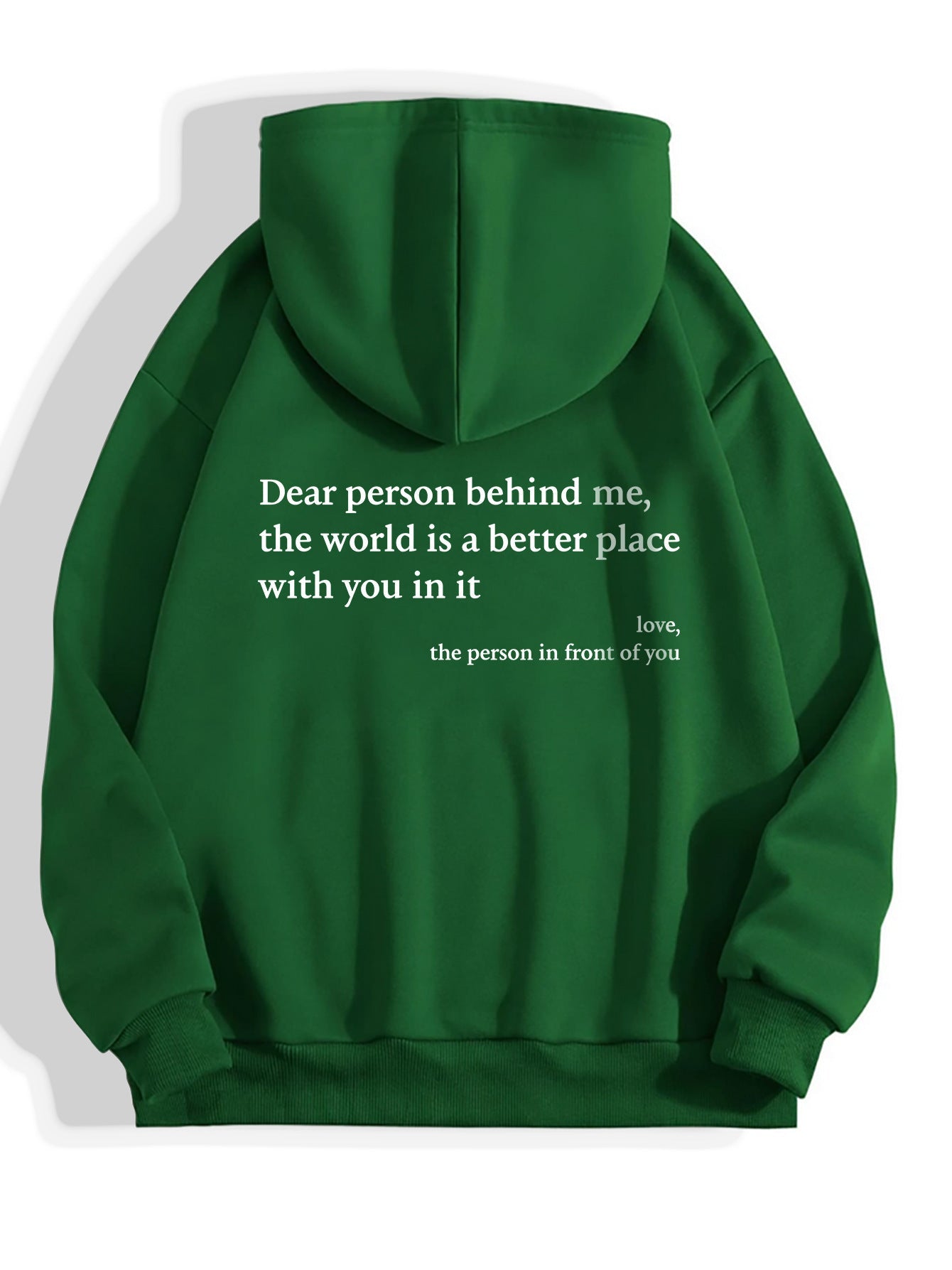 Brenda – Hoodie en peluche pour femmes avec poche kangourou et imprimé