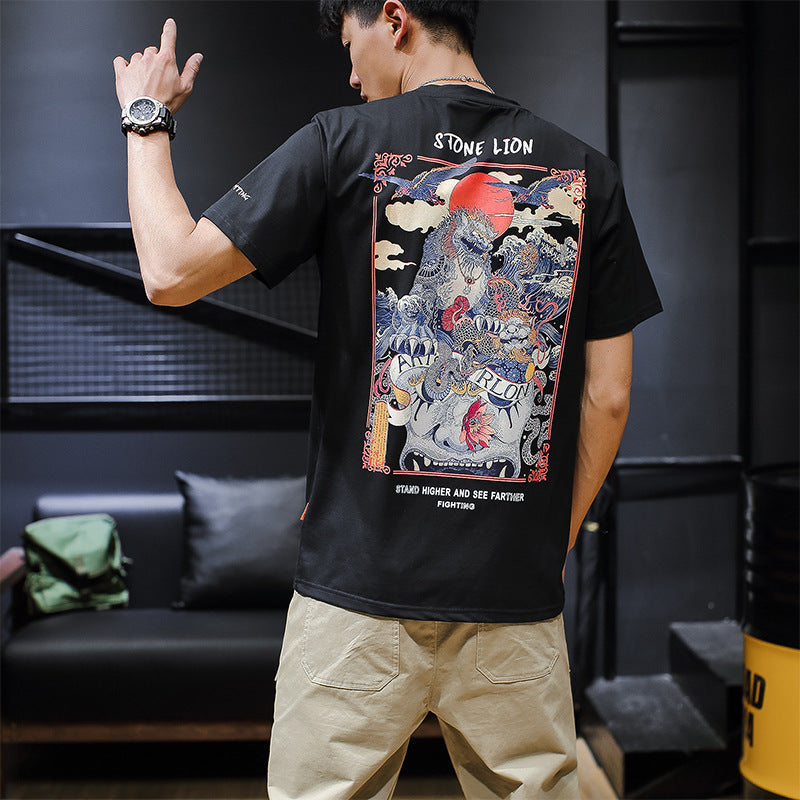 Douglas – Grand T-shirt à imprimé