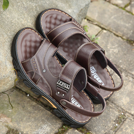 Bryan – Sandales confortables pour hommes en cuir vegan
