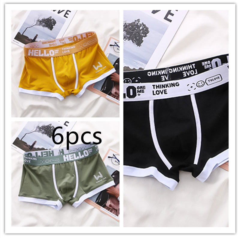 Roy – Boxers pour Hommes Respirants avec Couleur Contrastée