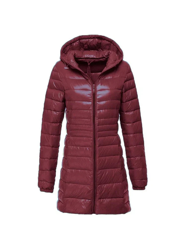 Mary – Manteau d'hiver long et matelassé pour femme
