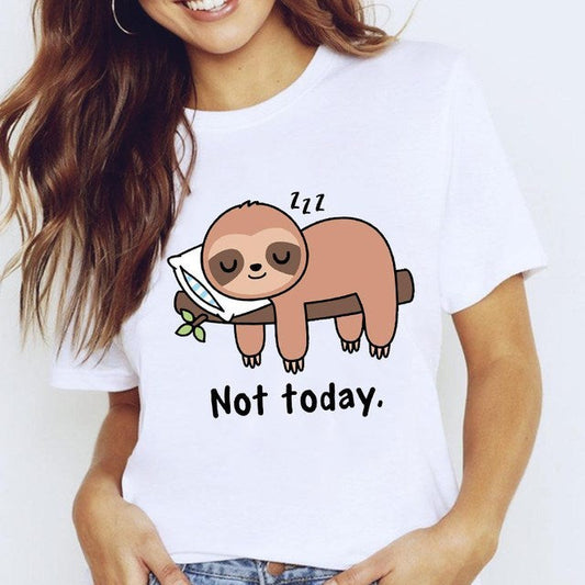 Leah – T-shirts Harajuku pour Femme avec Motif Étoilé