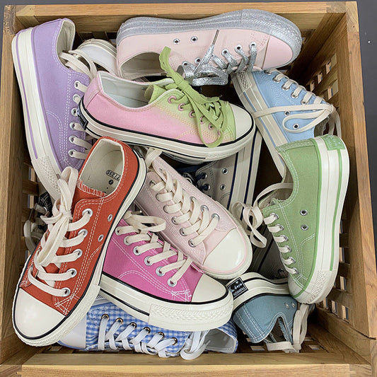 Sue – Chaussures en Lin Véganes de Diverses Couleurs