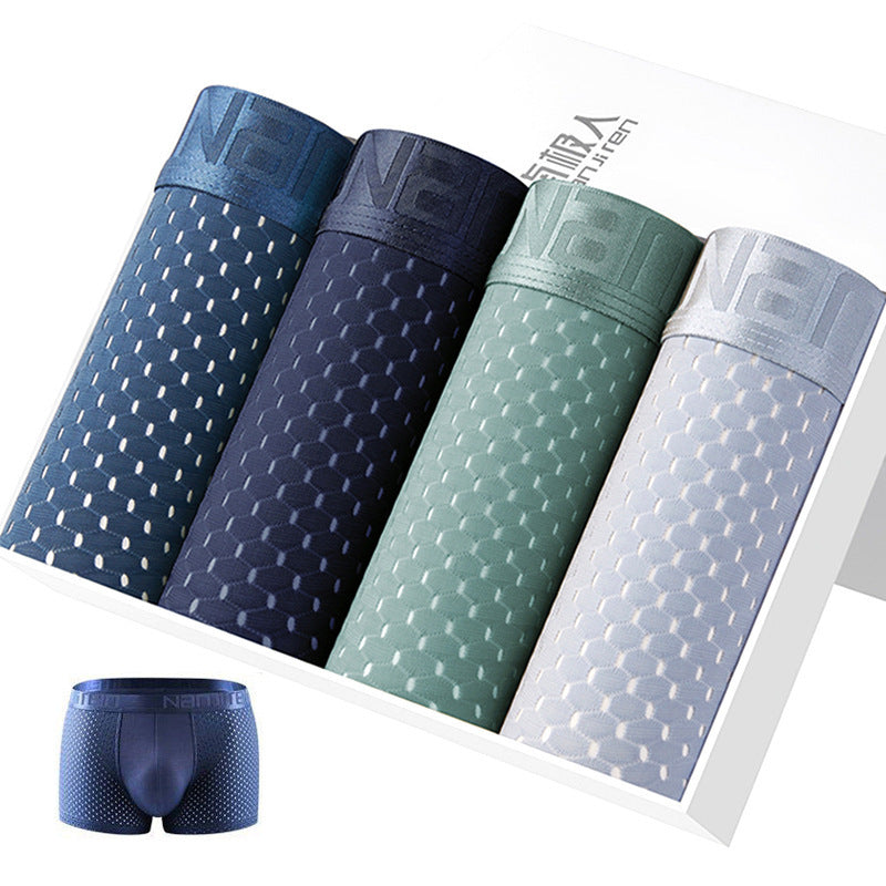 Henry – Boxershorts Respirantes en Modal Grande Taille