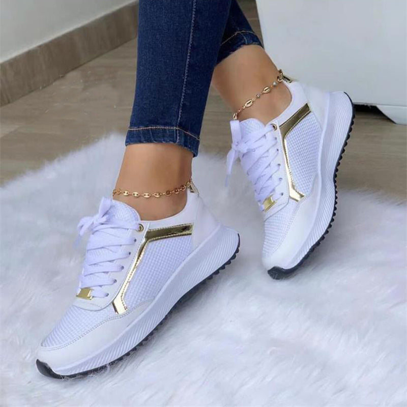 Linda – Baskets Femme avec Lacets