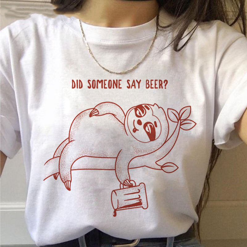Michelle – T-Shirts Imprimés Kawaii pour Femmes