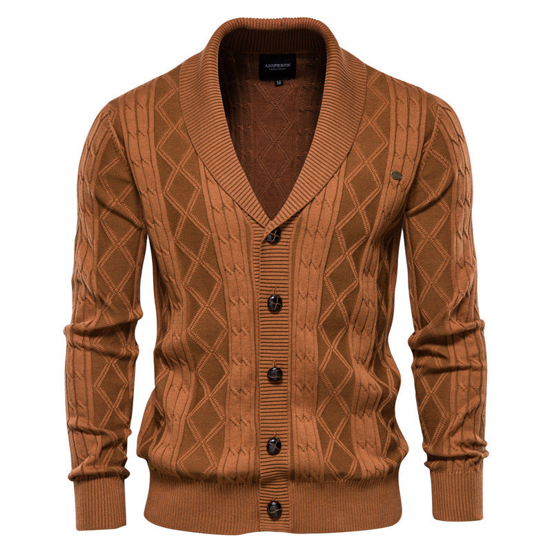 Paul – Pull en Maille pour Homme avec Design Rembourré