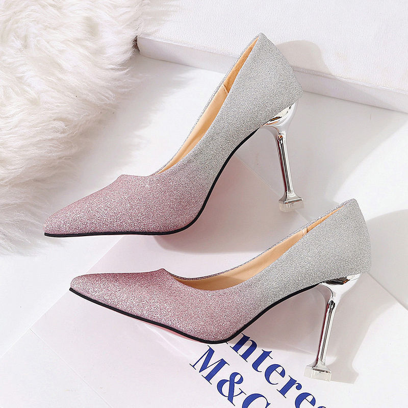 Dawn – Talons Hauts Stiletto Français Dégradé Sexy