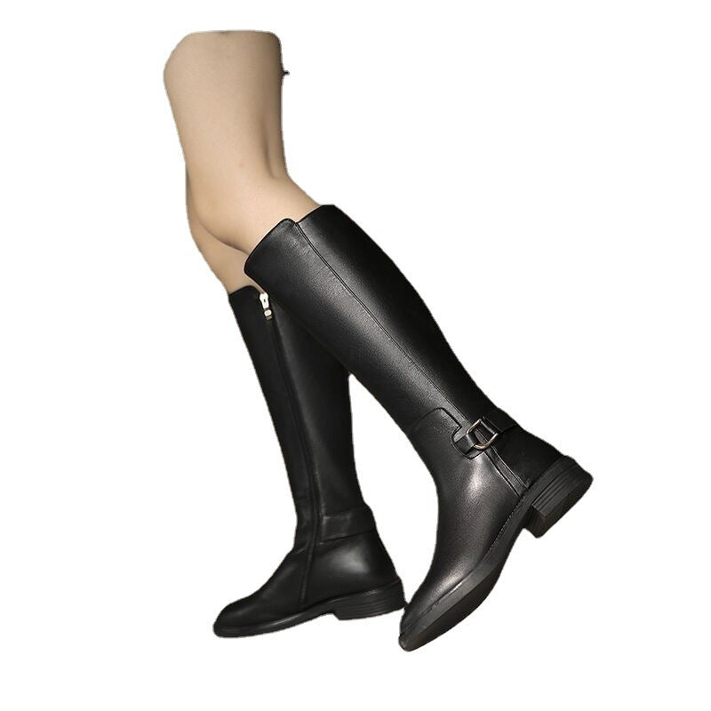 Charlotte – Bottes Hautes avec Boucles