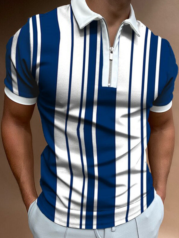Robin – Polo classique pour homme avec rayures