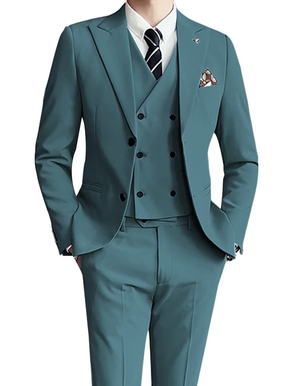Callum – Costume trois pièces pour homme en coupe slim