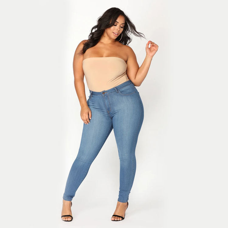 Helen – Jean Crayon Élastique Grande Taille