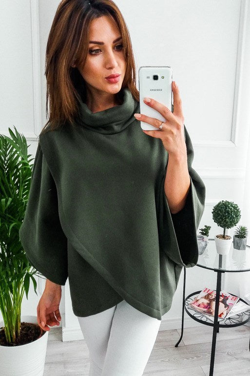 Natalie – Pull-over Femme avec Coupe Longue