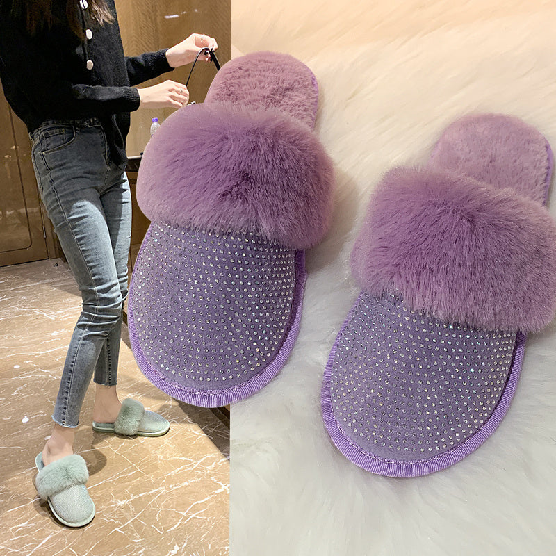 Claire – Sandales plates pour femmes avec strass