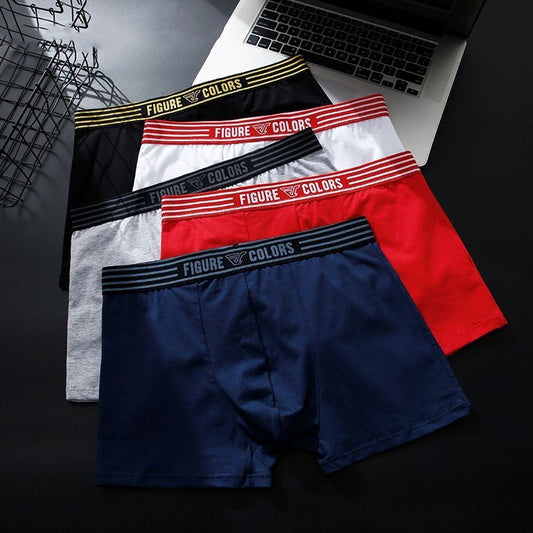 Rick – Boxershorts respirantes pour hommes en coton à taille basse