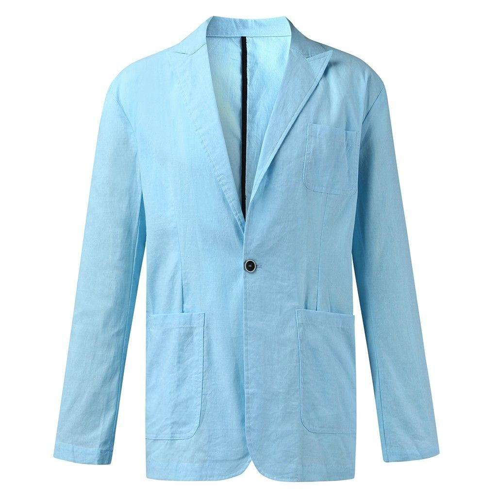 Allan – Blazer Léger en Coton pour Hommes
