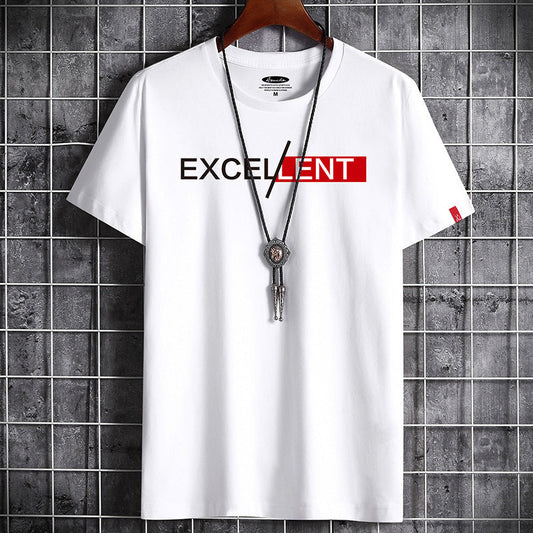 Harvey – T-shirt d'été en coton pour hommes à manches courtes