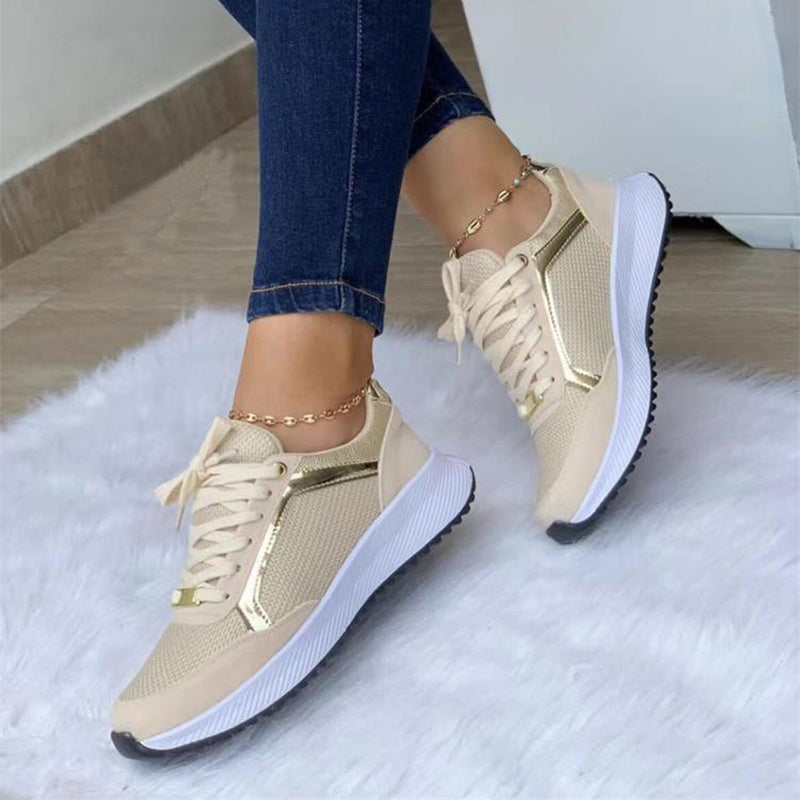 Linda – Baskets Femme avec Lacets