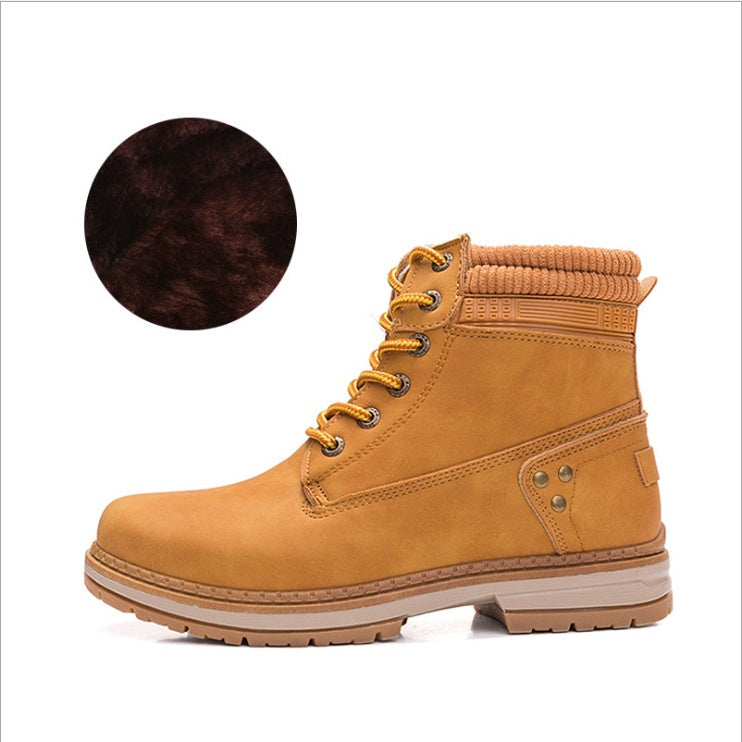 Imogen – Bottes Martin avec Plus-Velours pour Femmes