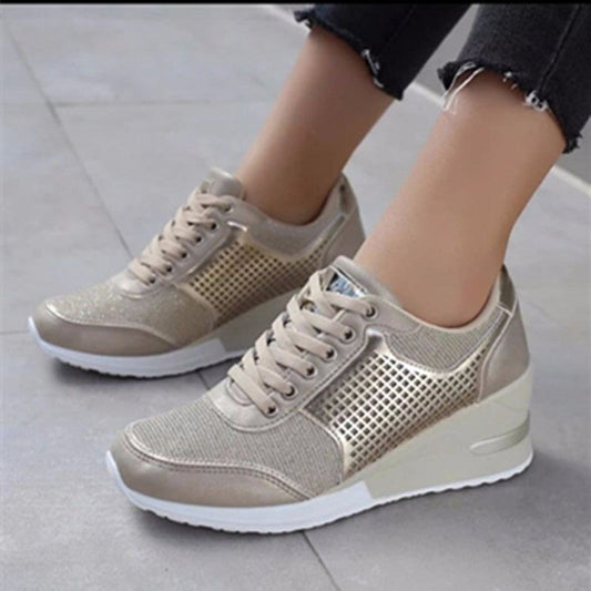 Barbara – Bottes à semelle plateforme en cuir vegan pour femmes
