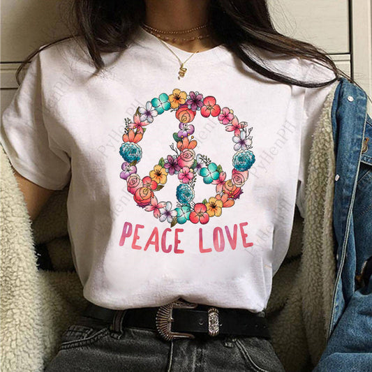 Tanya – T-shirt Femme à Manches Courtes Blanc Tendance