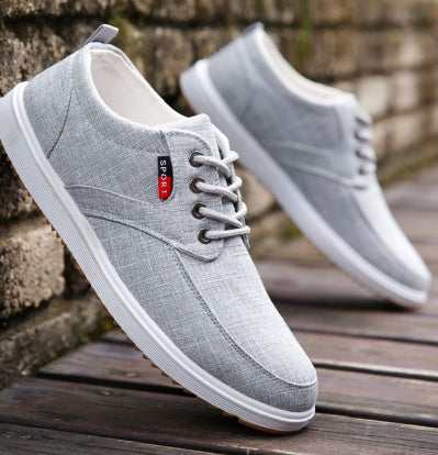 Bryan – Baskets à Lacets Respirantes en Toile pour Homme